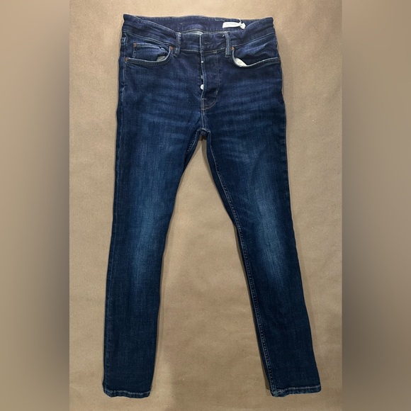 All Saints Other - AllSaints Cigarette Slim Tapered Jeans W32 L30 Dark Wash